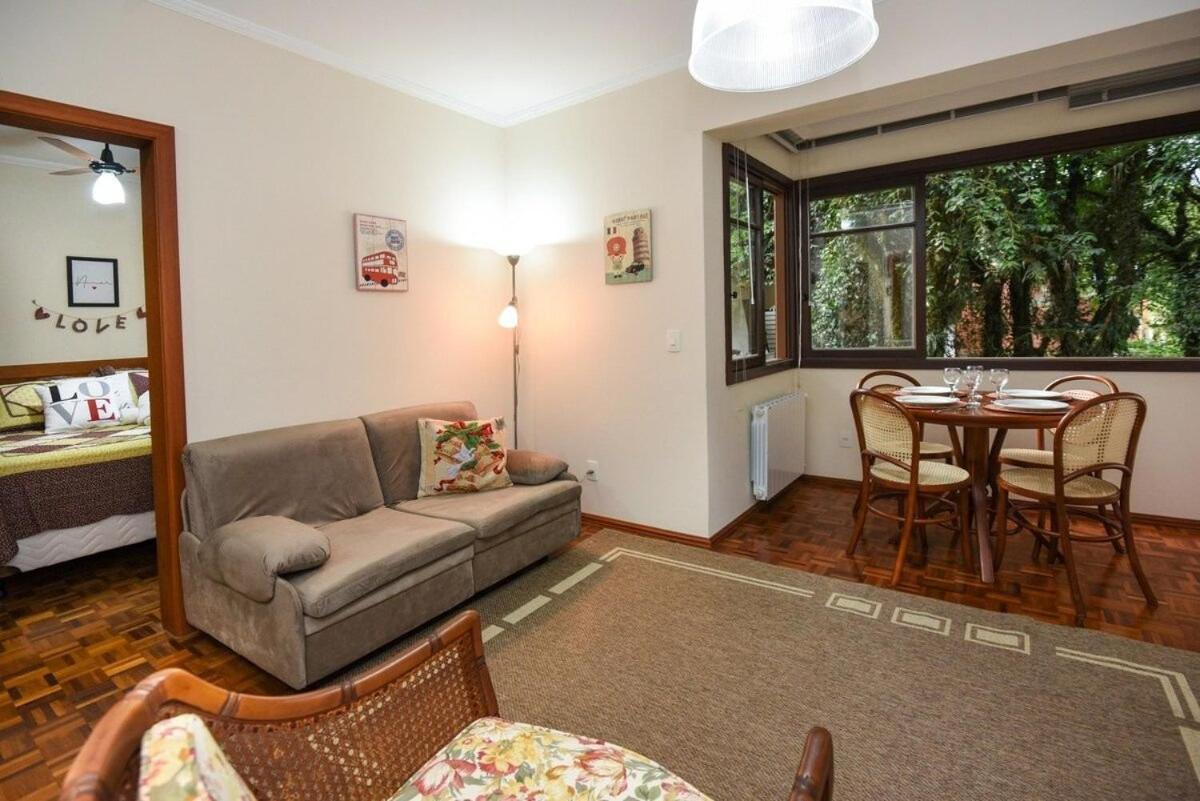 Rosa Edificio Bavaria Apartment Gramado Exterior photo